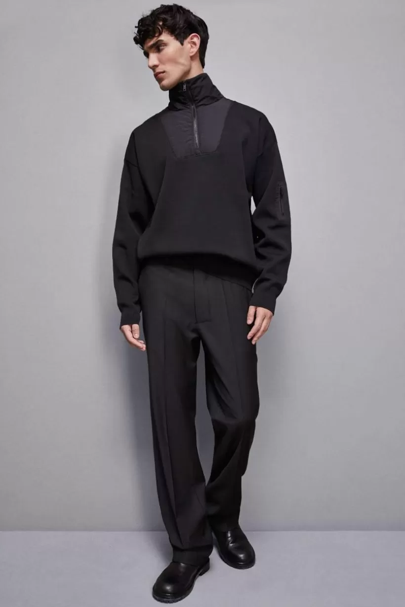 bluzka_z_nylonowymi_wstawkami_5.webp Bluzka z nylonowymi wstawkami^Patrizia Pepe Fashion