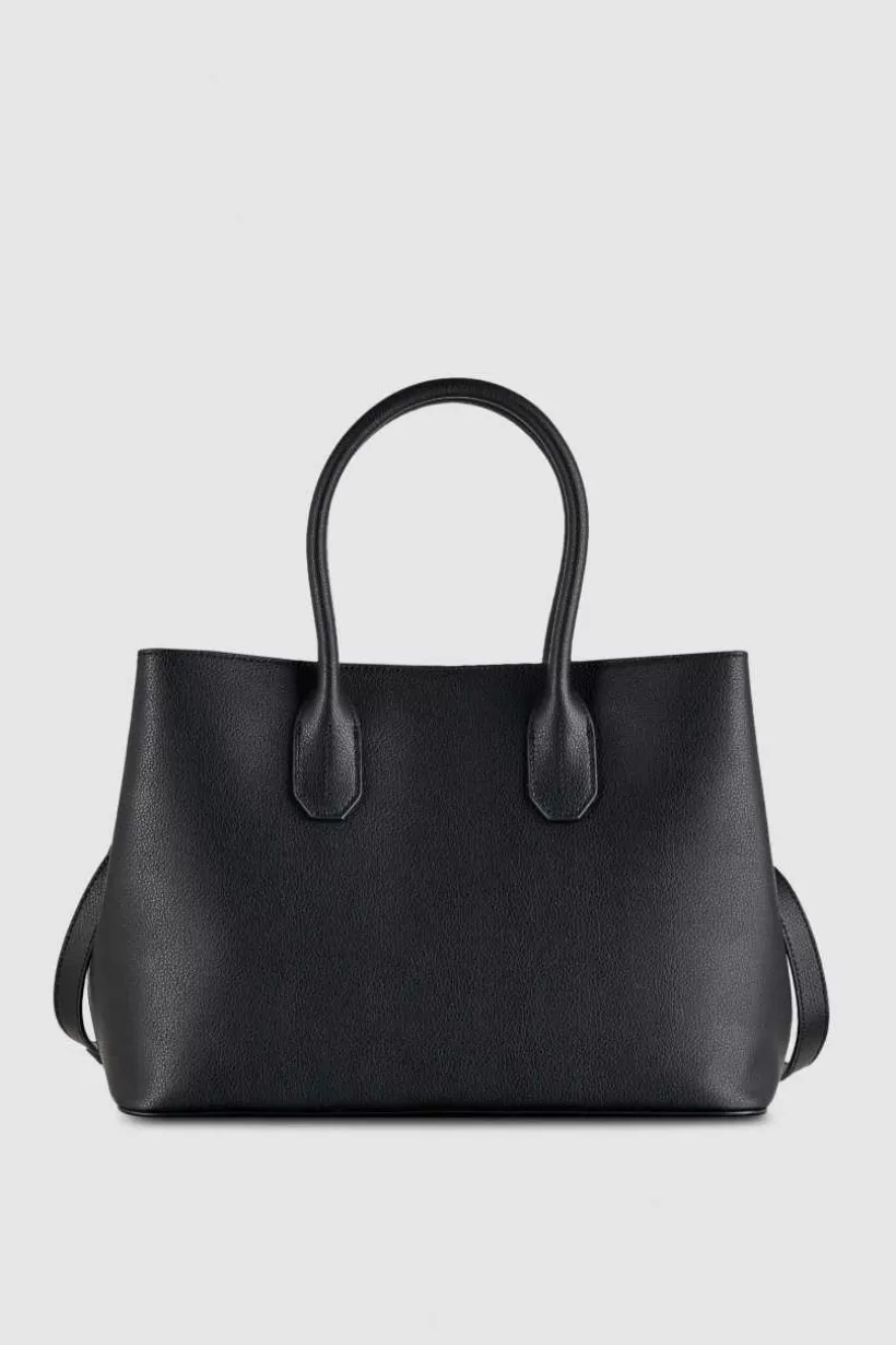 Fly Skórzana torebka typu shopper na ramię^Patrizia Pepe Hot