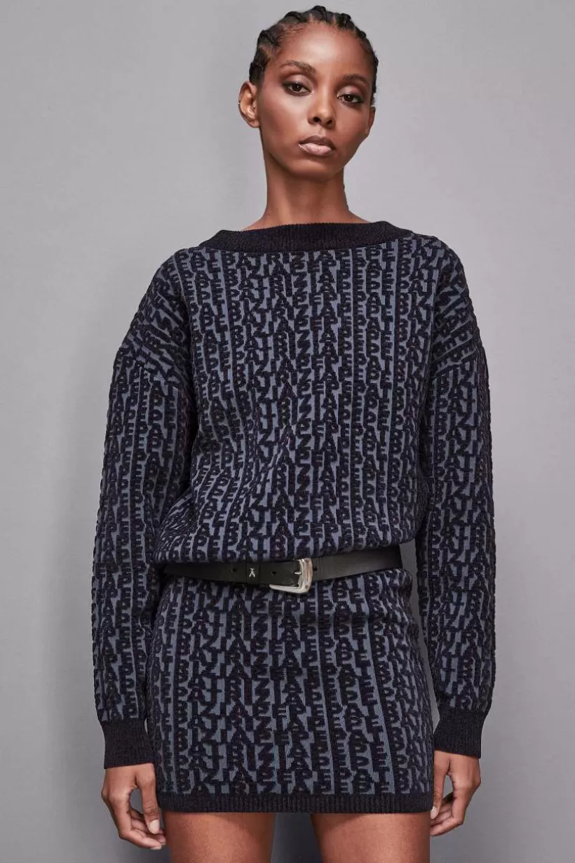 luna_bluzka_z_poliestru_3-1.webp Luźna bluzka z poliestru^Patrizia Pepe Online