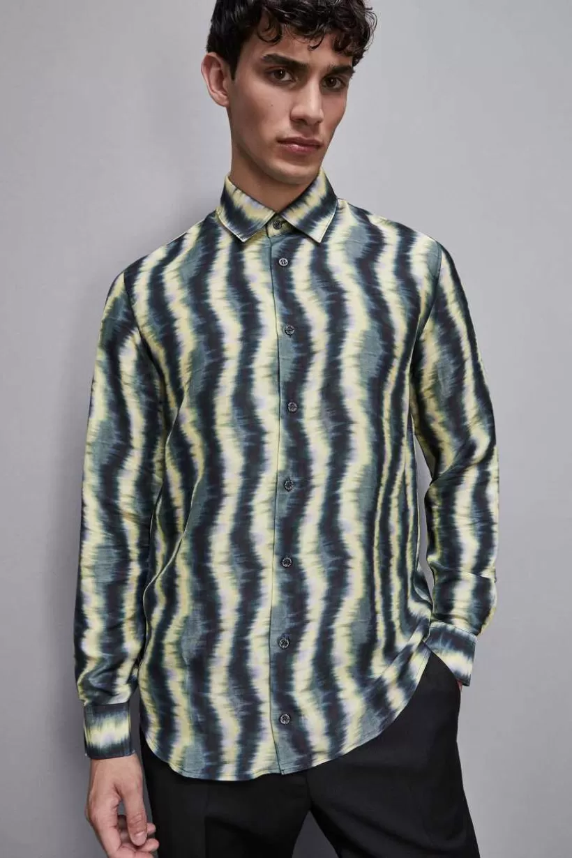 Luźna koszula we wzór^Patrizia Pepe Best