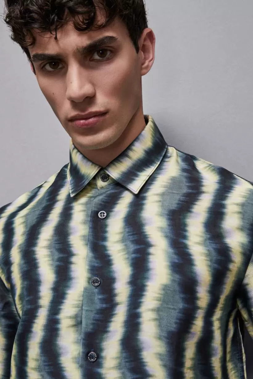 Luźna koszula we wzór^Patrizia Pepe Best