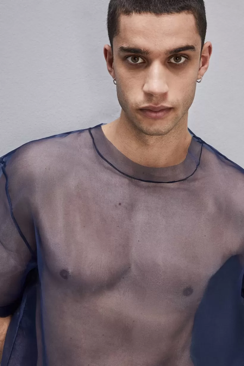 pudekowy_tshirt_z_krtkim_rkawem_i_surowym_wykoczeniem_3.webp Pudełkowy T-shirt z krótkim rękawem i surowym wykończeniem^Patrizia Pepe Sale