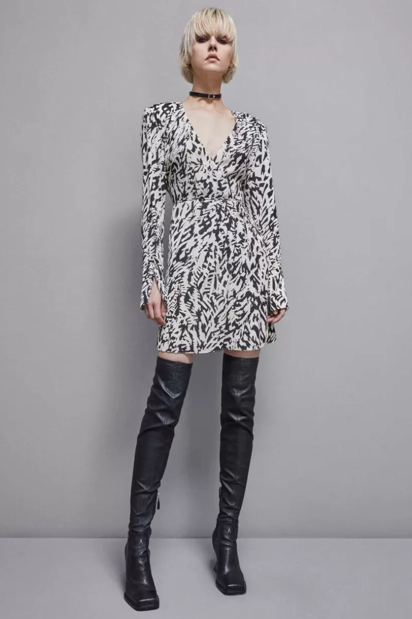 sukienka_mini_z_orety_0.webp Sukienka mini z żorżety^Patrizia Pepe Outlet