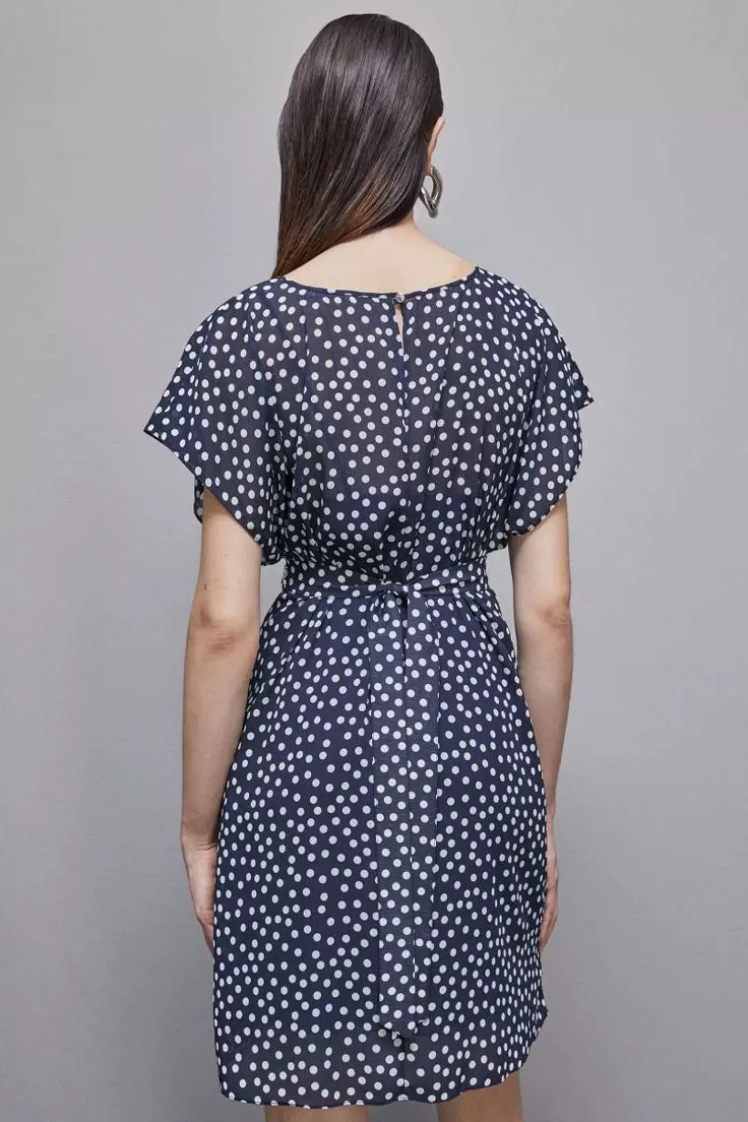 sukienka_mini_ze_wzorzystej_orety_2.webp Sukienka mini ze wzorzystej żorżety^Patrizia Pepe Sale