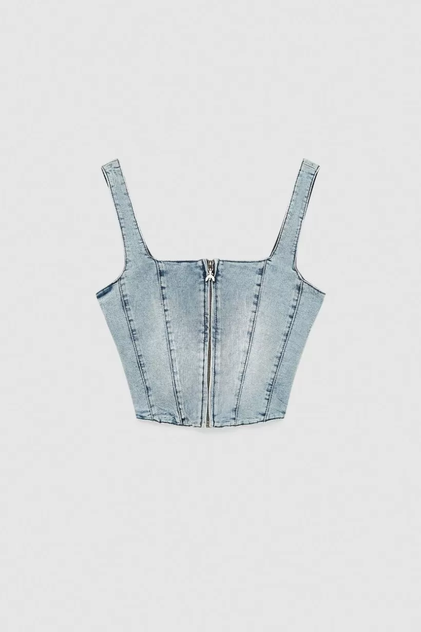 top_z_elastycznego_denimu_4.webp Top z elastycznego denimu^Patrizia Pepe Fashion