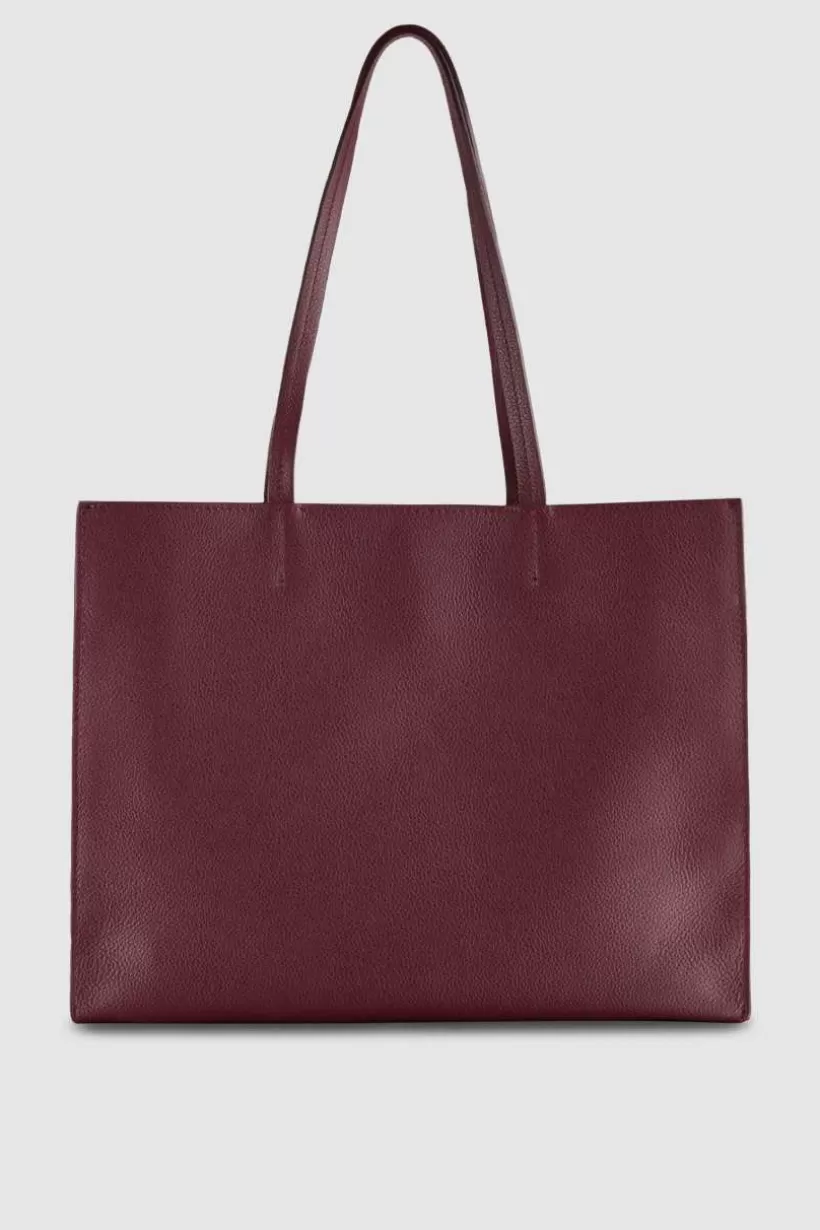 Torba typu shopper z międlonej skóry^Patrizia Pepe Store