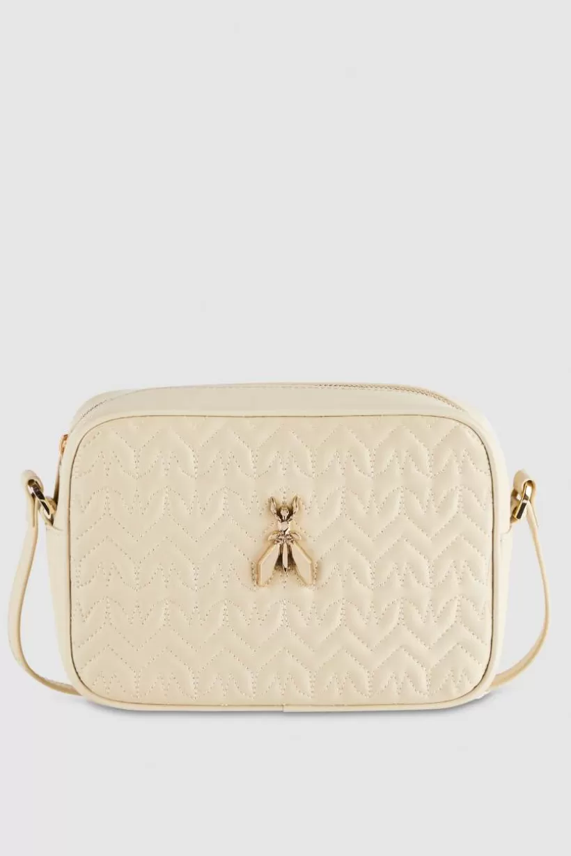 Torebka na ramię z pikowanej skóry^Patrizia Pepe Shop