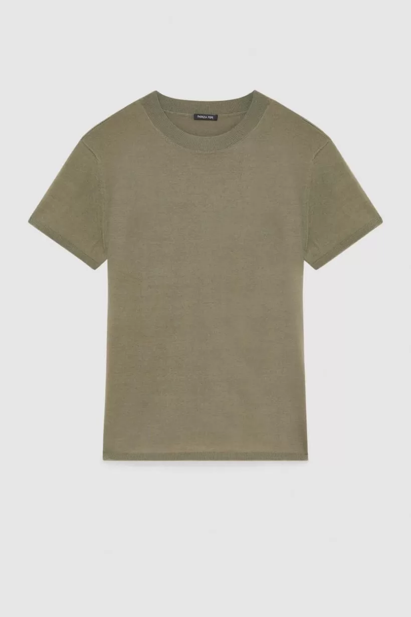 tshirt_boxy_z_dzianiny_4.webp T-Shirt boxy z dzianiny^Patrizia Pepe Best