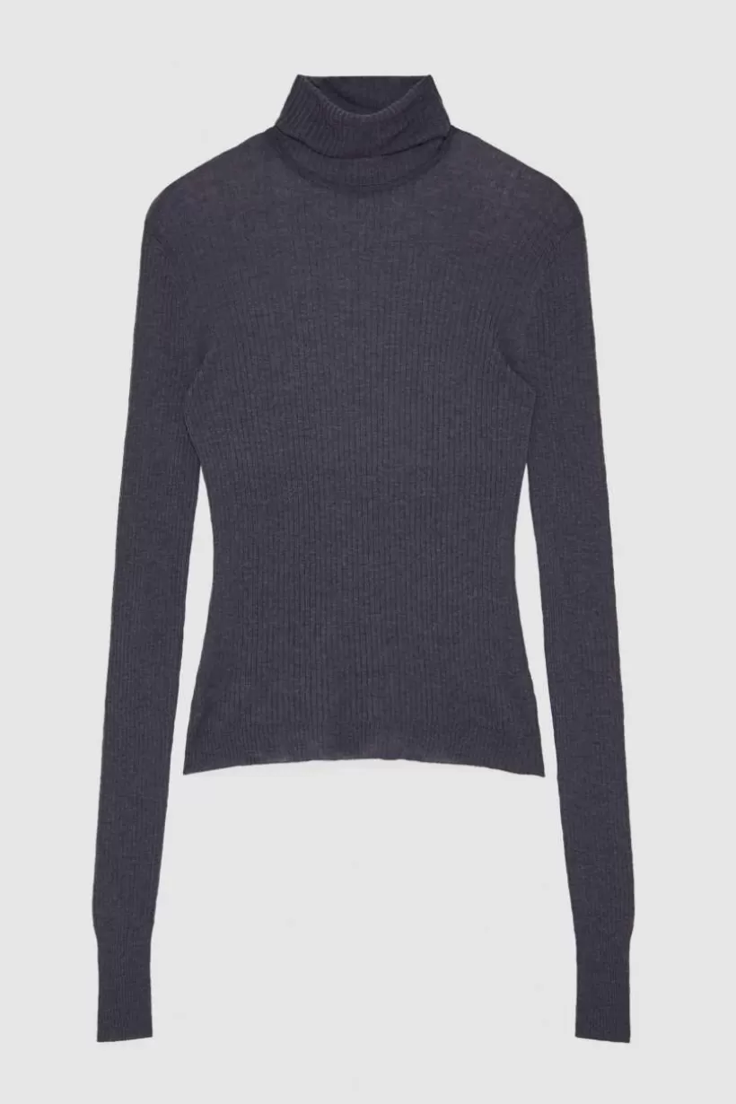 weniana_bluzka_slim_fit_essential_4-1.webp Wełniana bluzka slim fit Essential^Patrizia Pepe Outlet