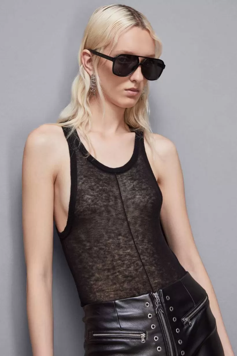 Wełniany top bez rękawów Essential^Patrizia Pepe Cheap